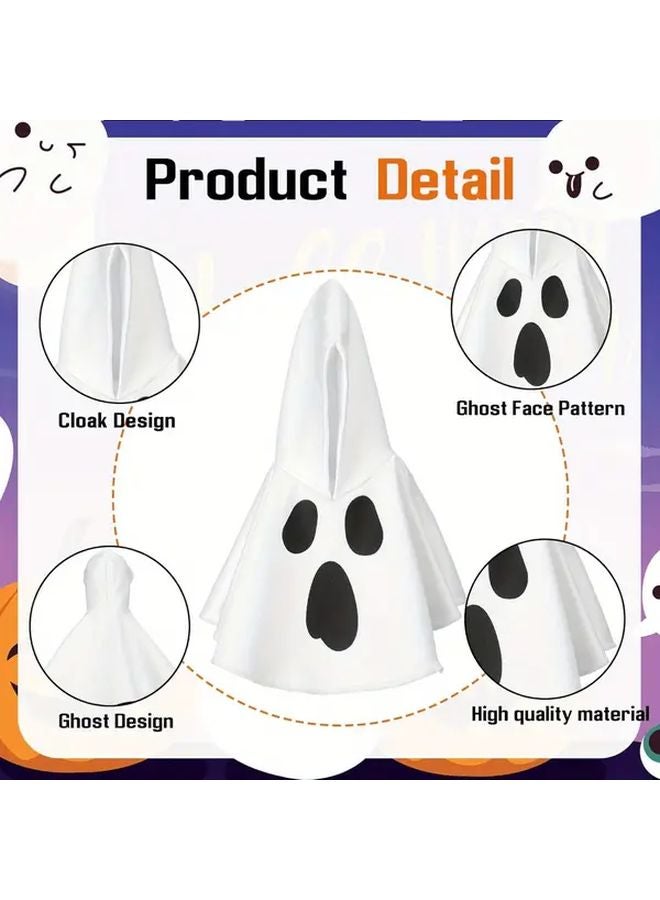 White Ghost Cape Car Gear Shift Knob Cover Universal Manual Transmission Shifter Hood Protector Halloween Gift - Image 5